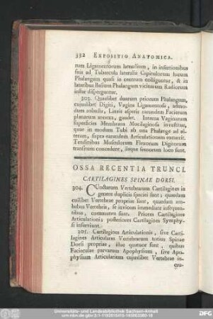 Ossa Recentia Trunci.