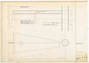 Hochschulbibliothek, Karlsruhe Neubau: Wendeltreppen Lesesaal Einzelstufe Detail, 1:2