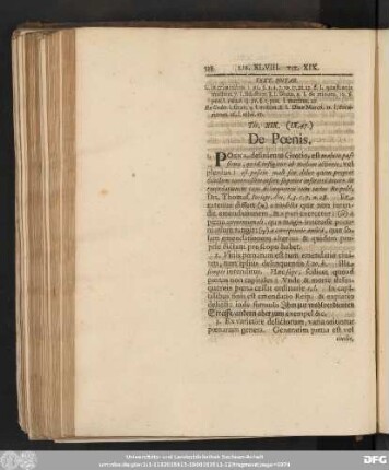 Tit. XIX. (IX. 47.) De Poenis.