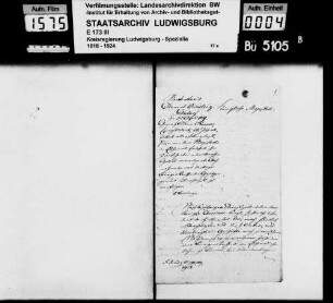 Gesuch des Georg Adam Renner von Willsbach um bürgerliche Aufnahme in Eschenau zwecks Eheschließung mit einer Bürgerstochter daselbst