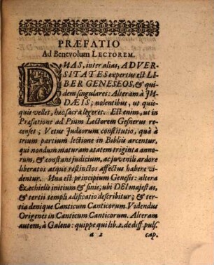 Collegium theologicum in quo quaestiones in Genesin publicae ventilationi exponuntur : 10 disputationibus comprehensum ; accesserunt ... 5 programmata