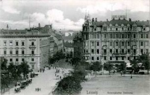 Leipzig. Grimmaischer Steinweg