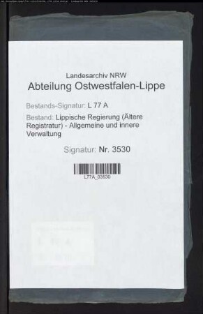 Verzeichnis der Rittergüter