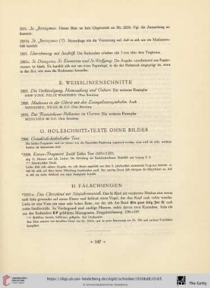 H. Fälschungen