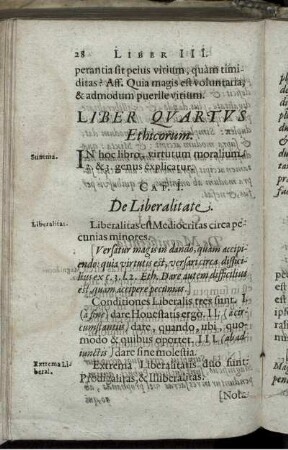 Liber Quartus Ethicorum
