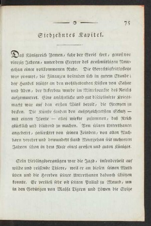 Siebzehntes Kapitel.