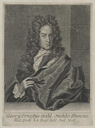 Bildnis des Georg Ernestus Stahl