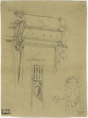 St. Jakobi zu Antwerpen, Konsole, Pilaster, Beschlagwerk