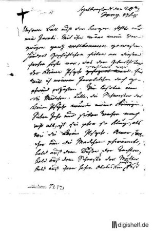 35: Brief von Johann Wilhelm Ludwig Gleim an Johann Georg Jacobi