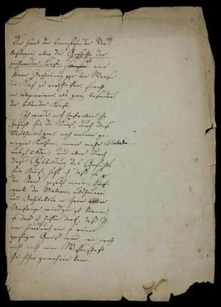Geschichte der zeichnenden Künste. [Vorlesungsmanuskript] (Manuskripttitel), Göttingen, 1829 - 1831