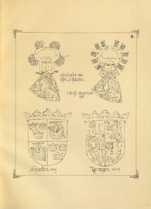 Das Wappen der Herzöge von Schleswig-Holstein