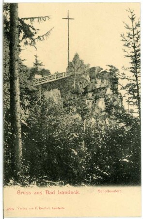 Bad Landeck. Schollenstein