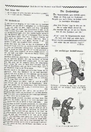 Ein umsichtiger Geschäftsmann