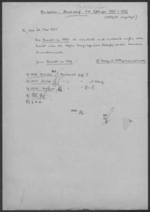 Hochdorf (Lkr. Esslingen): Visitationsberichte mit Pfarrberichten 1947 und 1951/52