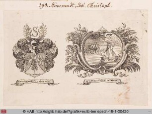 Wappen des Johann Christoph Stövesandt