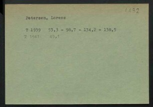 Petersen, Lorenz
