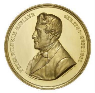 Mayer, Matthäus: Preismedaille der Peter Wilhelm-Mueller-Stiftung