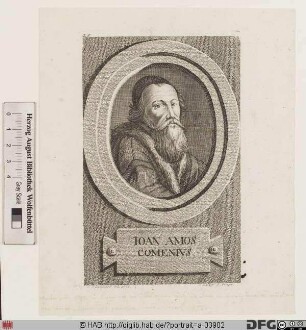 Bildnis Johann Amos Comenius (eig. Komenský)