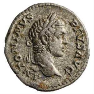 Münze, Denar, 208 n. Chr.