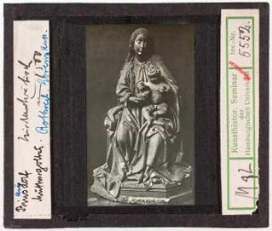 Rottweil: Lorenzkapelle (Museum), Madonna aus Binsdorf