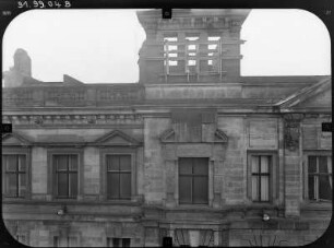 Dresden-Altstadt, Augustusstraße 2. Ständehaus (1901-1906; P. Wallot). Südseite (Teilansicht)