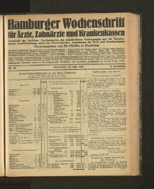Nr. 30. 23. Juli 1922