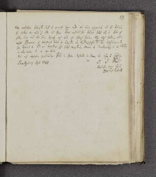 J. Weil. – Frankfurt am Main, 17.09.1844