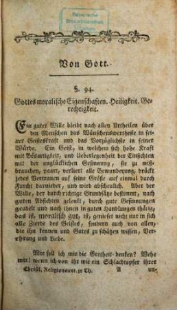 D. Johann Christoph Döderlein Christlicher Religionsunterricht nach den Bedürfnissen unserer Zeit. 5