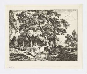Hirtin am Fuße des Altars