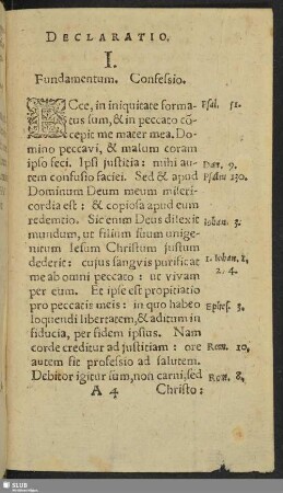 Declaratio