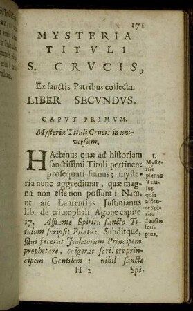 Caput Primum. - Cap. IV.