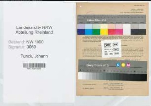 Entnazifizierung Johann Funck, geb. 29.06.1902 (Kaufmann)