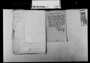 Schreiben von Jacob Venedey, Oberweiler, an August Lamey: Übersendung einer Publikation über Heinrich Friedrich Karl vom und zum Stein.