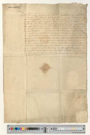 Präsentation an Propst Jacob Schomaker für eine Commende am Katharinen Altar der Lambertikapelle [lat].