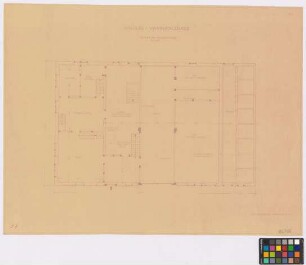 Spiegler [bei Bad Waldsee (Landkreis Ravensburg)]: Wohnstallhaus. Wohnstallhaus (Grundriss des Erdgeschosses)