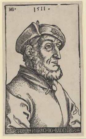 Bildnis des Cristoferus Marchio Badensis