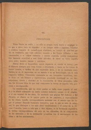 IX. Conclusión