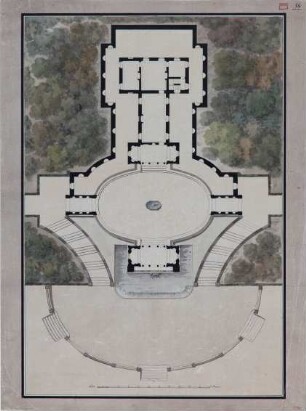 Casino Pius IV. in den Vatikanischen Gärten, Grundriss