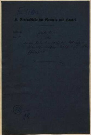 Patent des Reiseartikelfabrikanten Wilhelm Kurtz in Stuttgart auf eine Verbesserung an Reisekofferüberzügen
