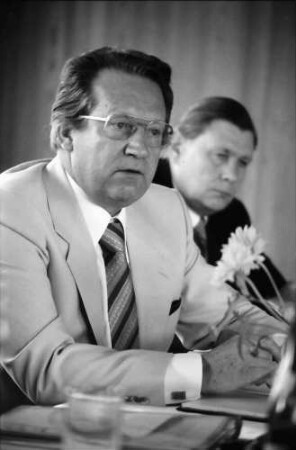 Karlsruhe: Parkhotel; Porträt, Neuer Präsident Dipl.-Ing. Heinz Bubel