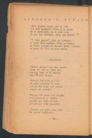 Oración