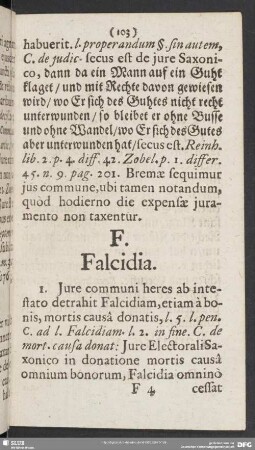 Falcidia - Furtum domesticum