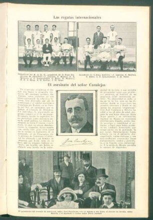 El asesinato del señor Canalejas