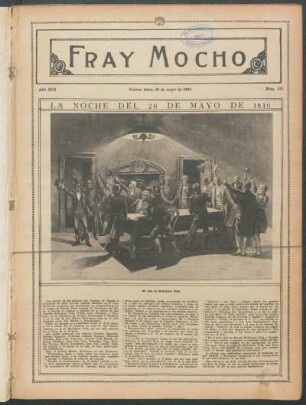 La noche del 20 de mayo de 1810