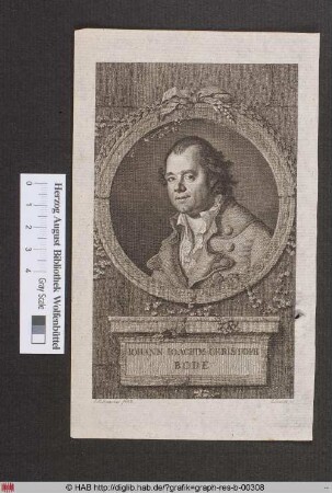 Porträt des Johann Joachim Christoph Bode