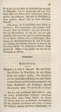 43-45 Schulwesen