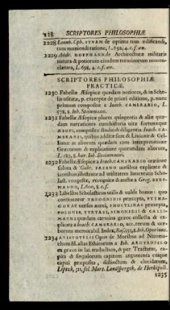 Scriptores Philosophiae Practicae