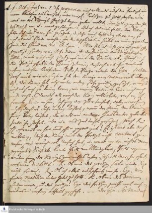 Tagebuch von Gotthilf August Francke.