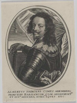 Bildnis des Albertvs de Aremberg