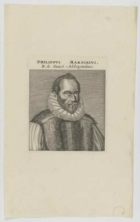 Bildnis des Philippvs Marnixivs